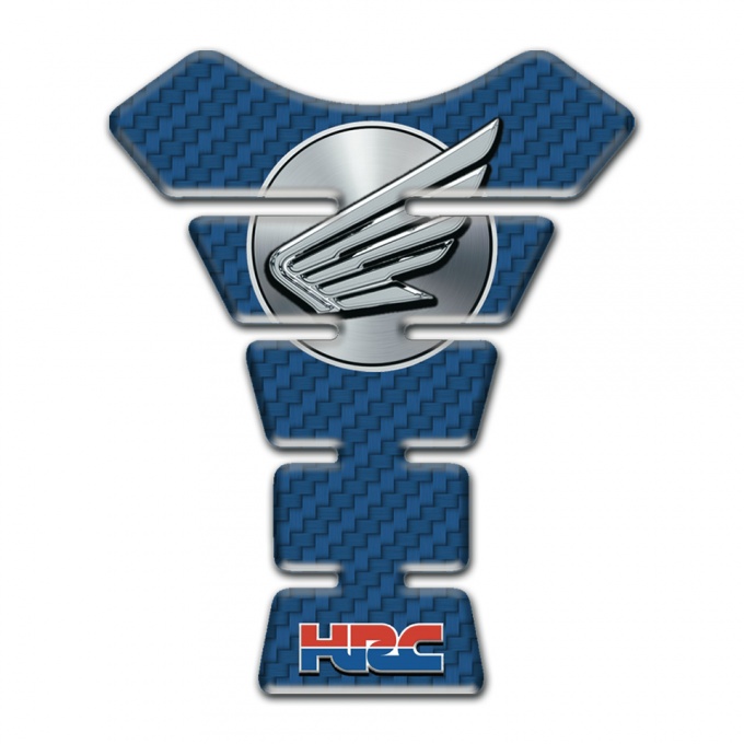 Honda Tank Fuse Blue Carbon Design 