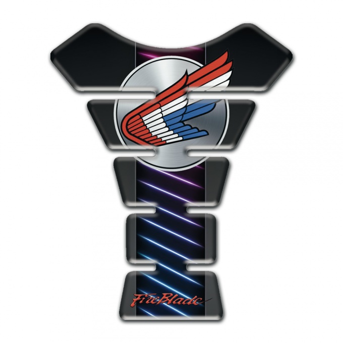 Honda Tank Fuse Neon Lines Style 