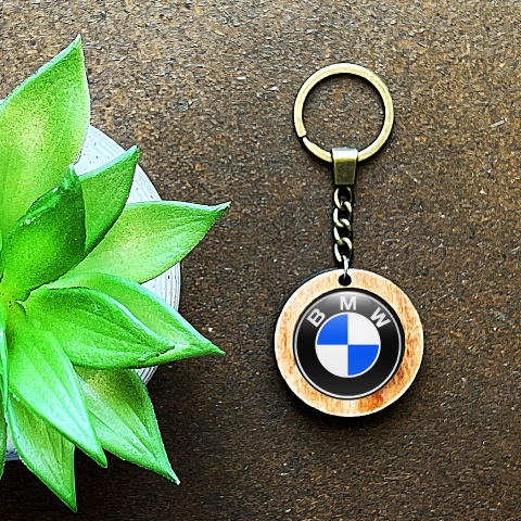 BMW Key chain from Wood Classic Logo