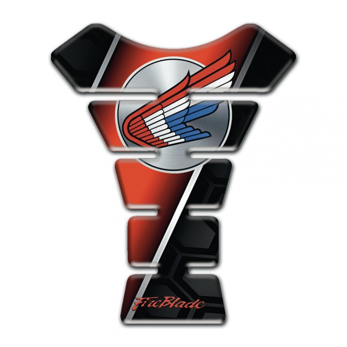 Honda Tank Fuse Black Red base Fire Blade Edition 