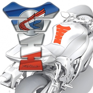 Honda Tank Guard Pads Colorful Design 