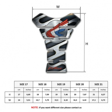 Honda Tank Pad Protector Unique Style 