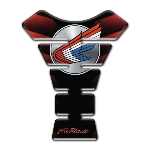 Honda Tank Protector Center Silicone Sticker Fire Blade Model 