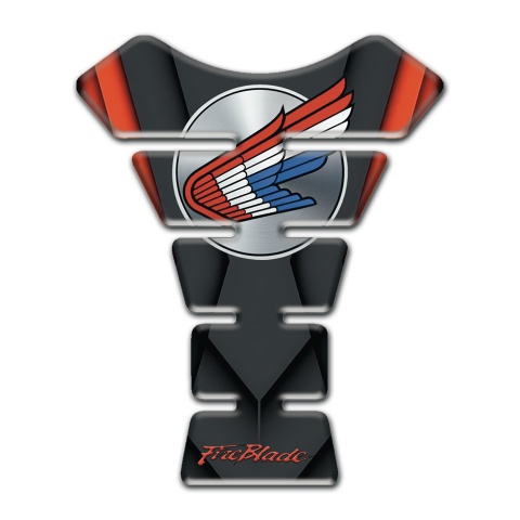 Honda Tank Protector High End Anti Slip Sticker Fire Blade Style 