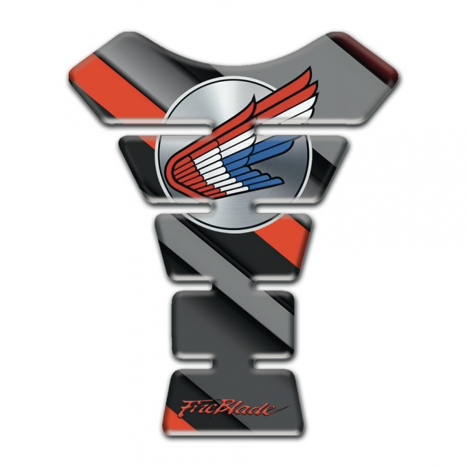 Honda Tank Guard Pads Diagonal Patterns Base Fire Blade Edition 