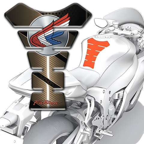 Honda Tank Pad Protector Bronze Base Edition 
