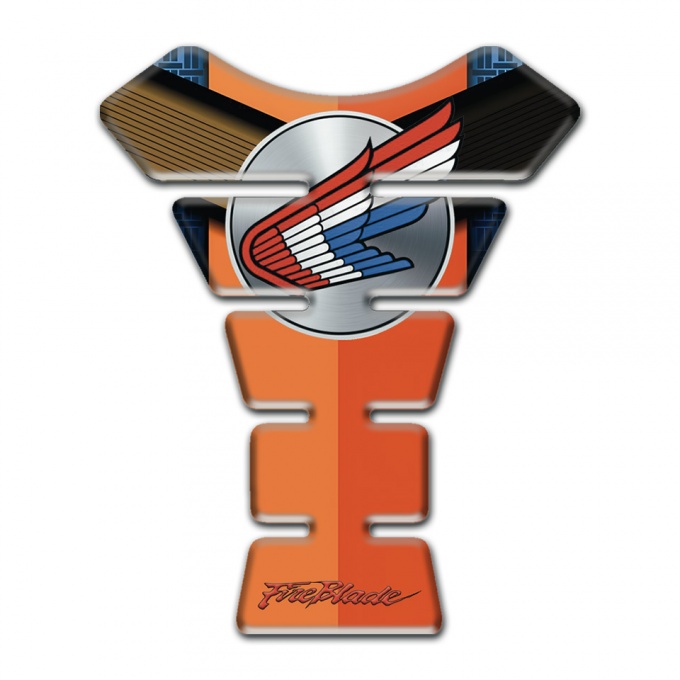 Honda Tank Fuse Orange Desoration Nuance 