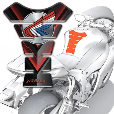 Honda Tank Guard Pads Mixed Colors edition 