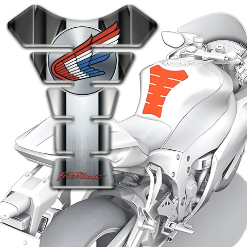 Honda Tank Pad Motorbike Stylish High-Quality Type 