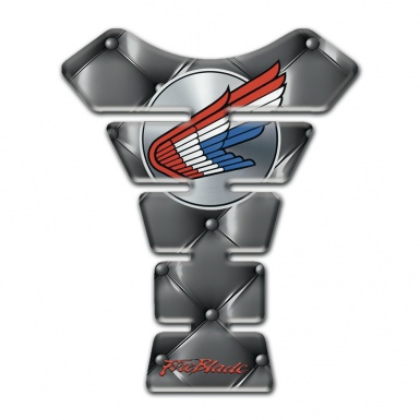 Honda Tank Pad Protector Grey Leather Effect Fire Blade Style 