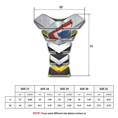 Honda Tank Fuse Racing Edition Multicolored Vision 
