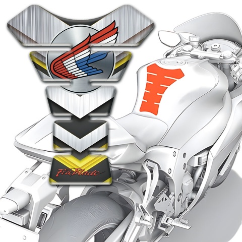 Honda Tank Fuse Racing Edition Multicolored Vision 