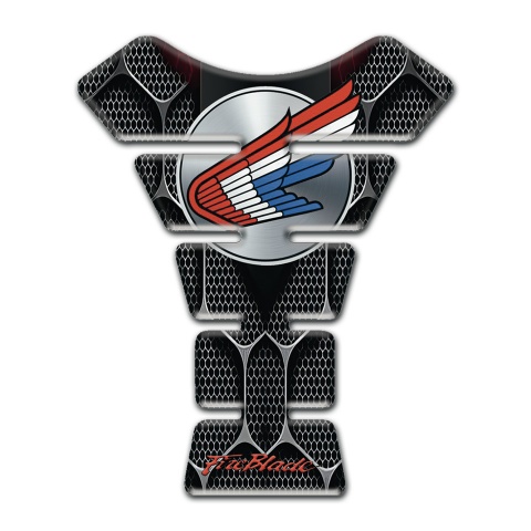 Honda Tank Protector 3D Figures base Design Wings logo 