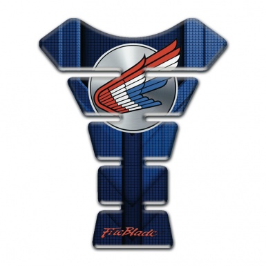 Honda Tank Pad Protector Blue Nuance base Fire Blade Type 