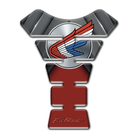 Honda Tank Fuse Grey Red Print Fire Blade Edition 