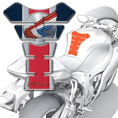Honda Tank Protector Center Silicone Sticker High End Edition 