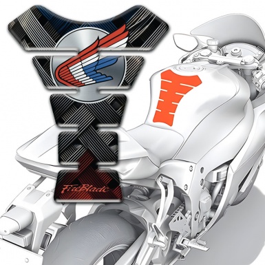 Honda Tank Guard Pads Stylish Base Logo Circle 