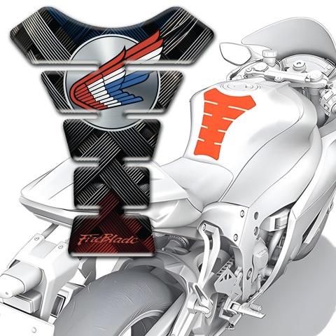 Honda Tank Guard Pads Stylish Base Logo Circle 
