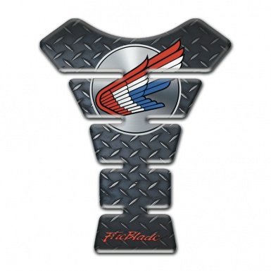 Honda Tank Protector Rough Effect Print Colorful Logo 