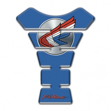 Honda Tank Pad Protector Blue print Colorful Logo