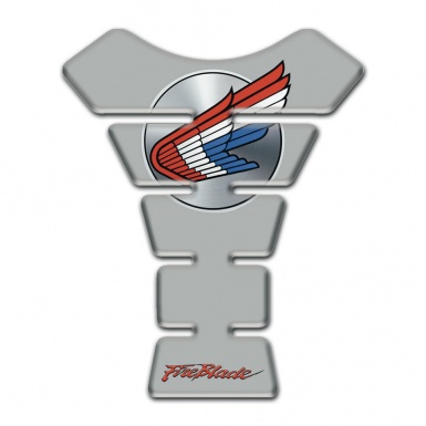 Honda Tank Guard Pads Grey Print Colorful Logo