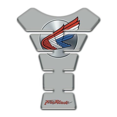 Honda Tank Guard Pads Grey Print Colorful Logo