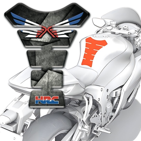Honda Tank Pad Protector Mixed Design Base HRC Style 