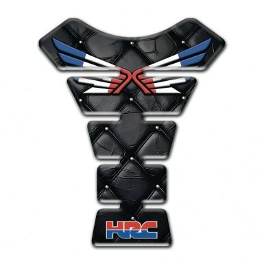 Honda Tank Pad Protector Black leather Effect HRC Type 