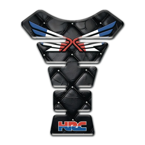 Honda Tank Pad Protector Black leather Effect HRC Type 