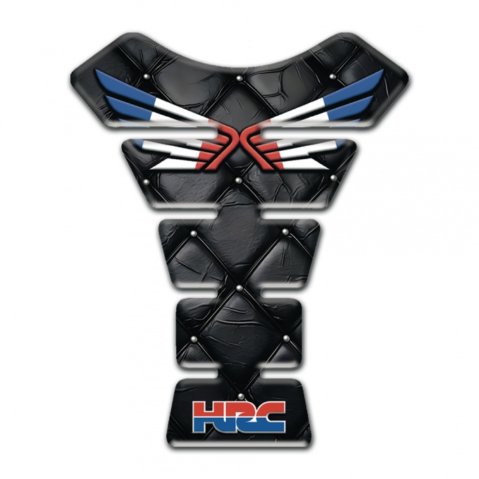 Honda Tank Pad Protector Black leather Effect HRC Type 