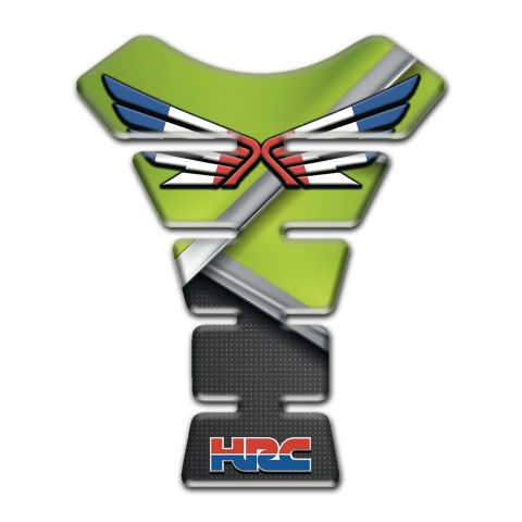 Honda Tank Pad Protector Fresh Green Motif