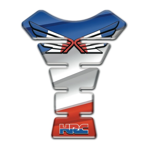 Honda Tank Pad Motorbike Colorful Base Fly Logo Style 