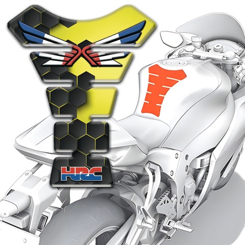 Honda Tank Pad Motorbike Unique Base Vision HRC Version 