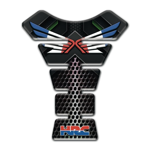 Honda Tank Pad Protector Perforated base Fly Logo Version