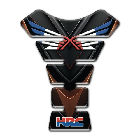Honda Tank Protector Black Brown base Design HRC Version 