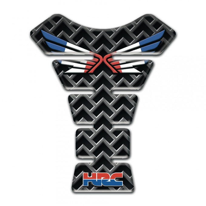 Honda Tank Protector Grey Ornaments Design HRC Model 