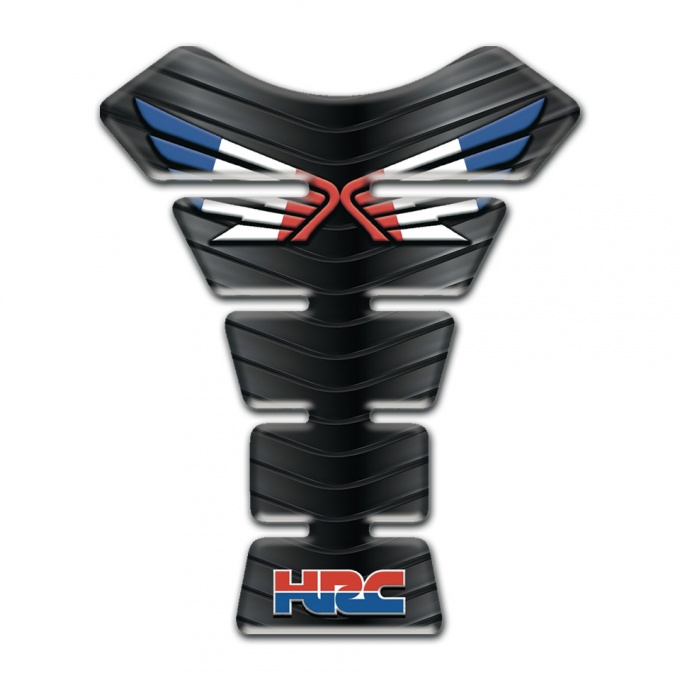 Honda Tank Pad Protector Dark Background Fly Logo Style 