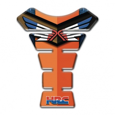 Honda Tank Pad Protector Different Orange Nuance Design 
