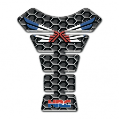 Honda Tank Pad Motorbike Metal Honeycomb Design 