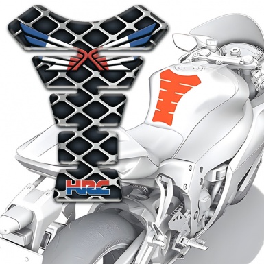 Honda Tank Guard Pads High End Metal Grid Edition 