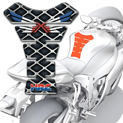 Honda Tank Guard Pads High End Metal Grid Edition 
