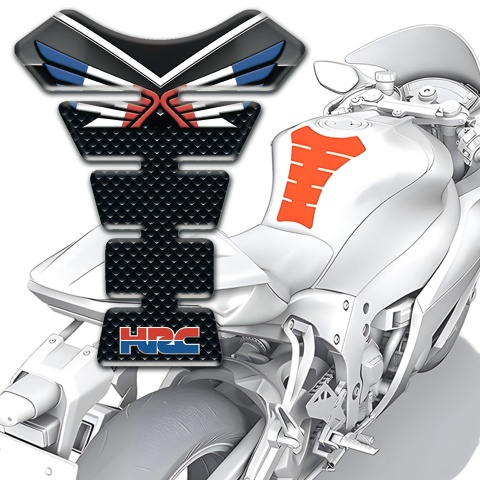 Honda Tank Pad Protector Dark Unique Design 