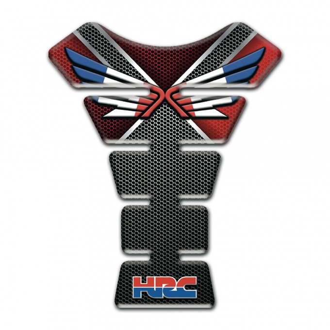 Honda HRC Tank Pad Protector Stylish Silicone Sticker 