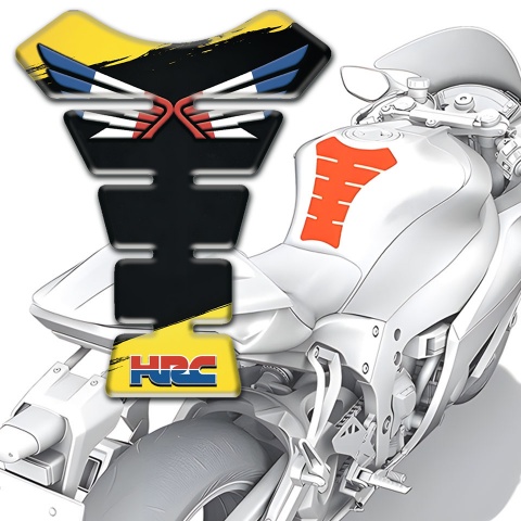 Honda Tank Fuse Yellow Black Colors Base 
