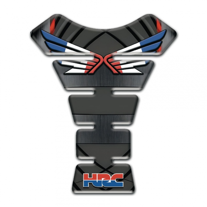 Honda Tank Pad Protector Motorcycle Anti Slip Sticker Logo wings effect