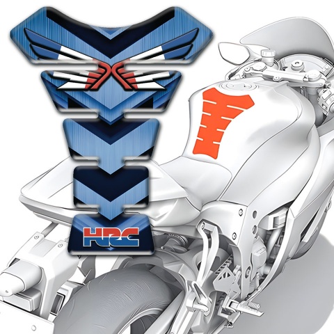 Honda Tank Guard Pads Navy Blue Nuance 