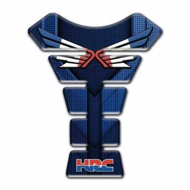 Honda Tank Protector Dark Blue motif Design HRC Style 