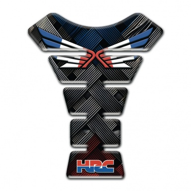 Honda Tank Pad Protector Stylish 3D Interlacing Edition 