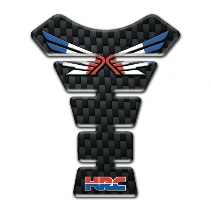 Honda Tank Protector Black Coarse Carbon edition 