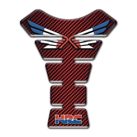 Honda Tank Protector red carbon Edition HRC Model 